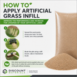 Artificial Grass Kiln Dried Silica Sand Infill Large Bags 25kg