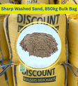 Sharp Washed Sand, 850kg Bulk Bag FREE DELIVERY