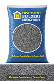 0-5mm Granite Dust Aggregate 20kg - Premium Grano Dust for Screeding, Sub Base, Block Paving, and Artificial Grass