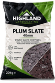 HL Plum Slate 40mm 20kg
