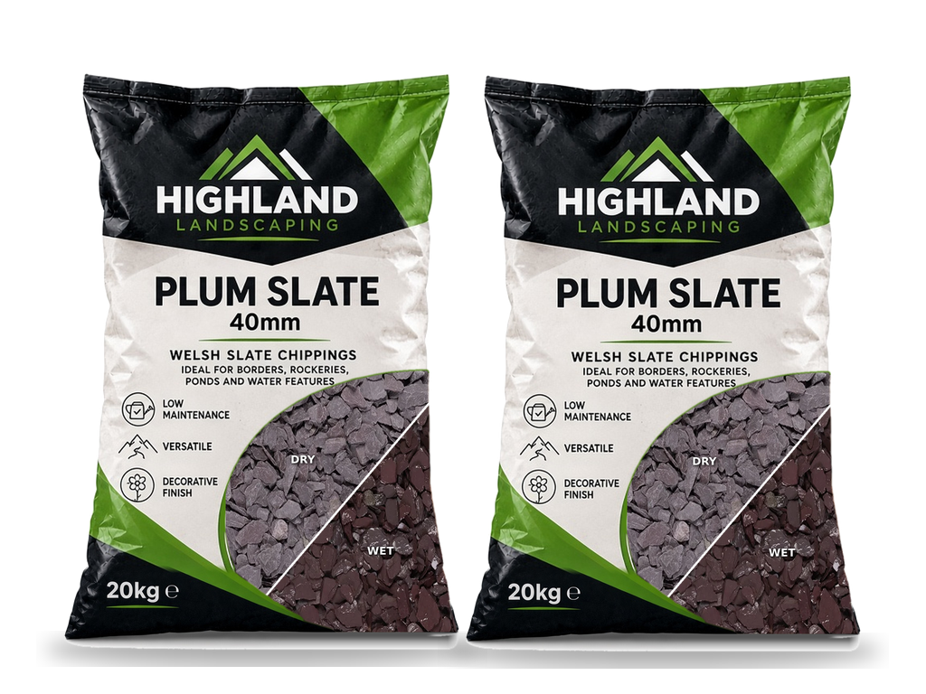 HL Plum Slate 40mm 20kg x2