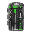 Rikä 29pc 1/4" Ratchet Screwdriver and Bit Set