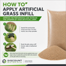 Artificial Grass Kiln Dried Silica Sand Infill Large Bags 25kg