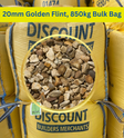 20mm Golden Flint,  850kg Bulk Bag FREE DELIVERY