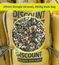 20mm Pea Shingle (Gravel), 850kg Bulk Bag FREE DELIVERY - Discount Builders Merchants