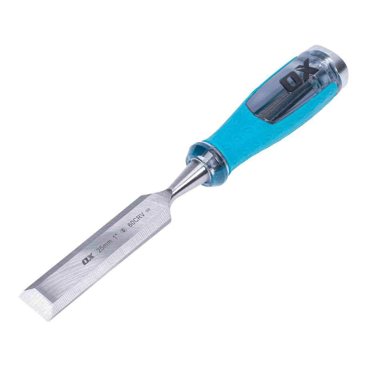 OX Pro 25mm Wood Chisel – OX-P370425 Professional Bevel Edge Carpenters Hand