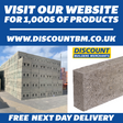 100mm Concrete Blocks 7N 440x215x100mm (Minimum order 66) FREE!! Local Delivery