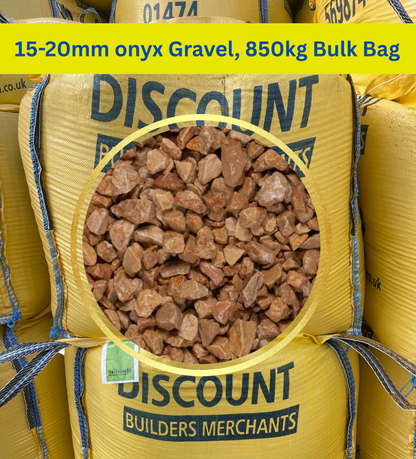 Bulk Bag 15–20mm Onyx Chippings Decorative Free LOCAL Delivery/collection