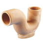 Densleeve 150MM Low Back P Trap 19201 clay pipe