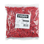 Timco Wall Plastic Plugs Red Yellow Brown 100,450,1000 bags