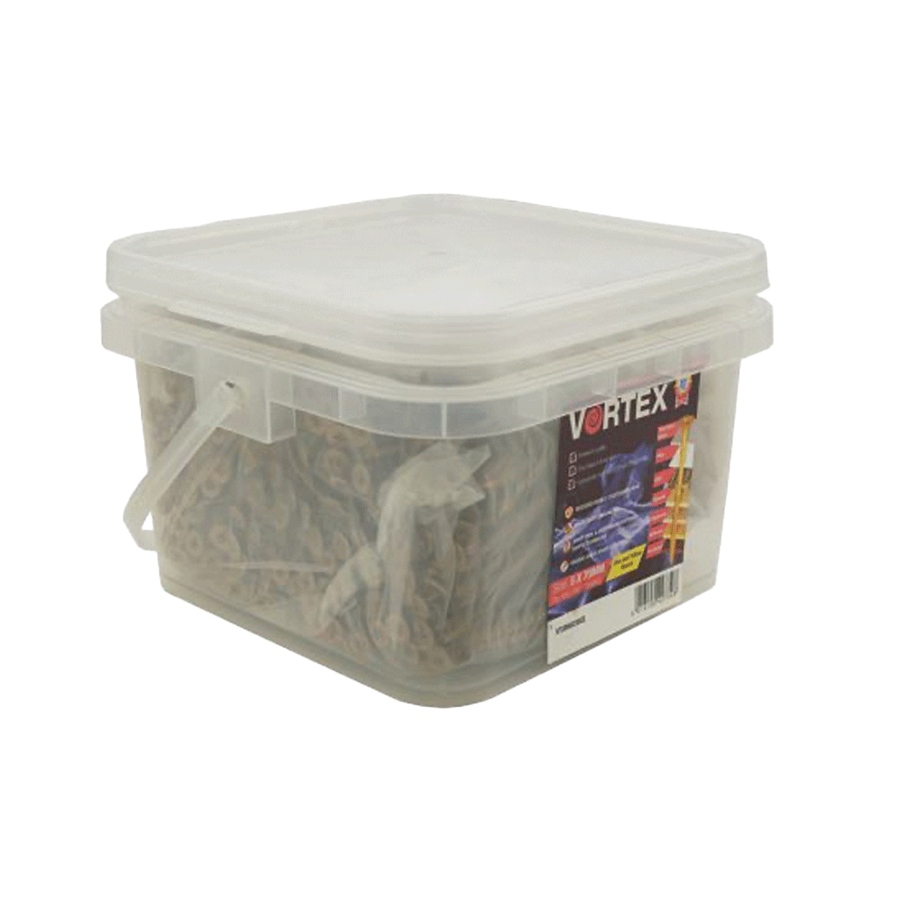Vortex Multi-Purpose Woodscrews Large Bucket 5mmx100mm / 5mmx70mm