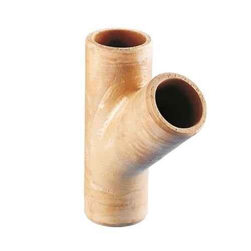 Densleeve 225x225MM 45o OBLIQUE Y JUNCTION 19045 clay pipe