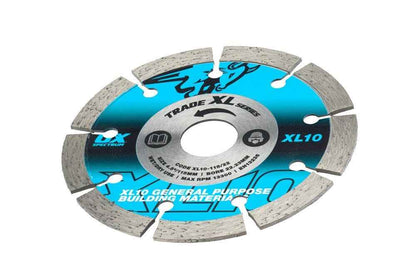 OX Tools Spectrum 115mm (4.5") Diamond Cutting Disc Blade – Angle Grinder Wheel