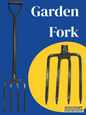 Small garden digging fork Heavy Duty Carbon Steel Rustproof farmer