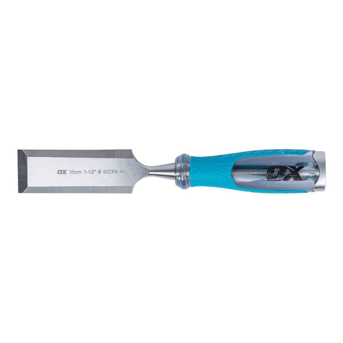 OX Pro 38mm Wood Chisel – OX-P370438 Professional Bevel Edge Carpenters Hand