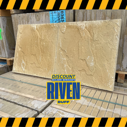 Riven Concrete Slabs 450x450 Patio Paving Slabs Garden Outdoor Landscaping Pack