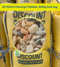 20-50mm Flamingo Pebbles, 850kg bulk bag FREE DELIVERY - Discount Builders Merchants