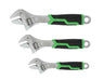 Rikä 3pc Adjustable Wrench with Soft Grip Handle Set