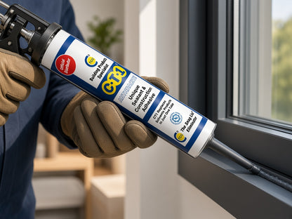 CT1 Anthracite Sealant & Construction Adhesive – Pack of 5 × 290ml lifestyle