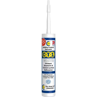 CT1 Adhesive & Sealant White- 290ml (box of 12)