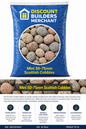 20kg Mini Scottish Cobbles 50/75mm Decorative Garden Stone Natural Rounded Pebbles for Landscaping Borders Water Features - Discount Builders Merchants