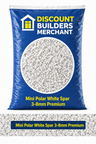 Premium Polar White Spar 3/8mm Decorative Garden Gravel Bright White Stone for Paths Borders Landscaping 20kg Bag - Discount Builders Merchants