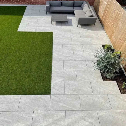 18 X County Light Grey  Porcelain slabs paving tiles, 900mm x 600mm x 20mm 9.72m²