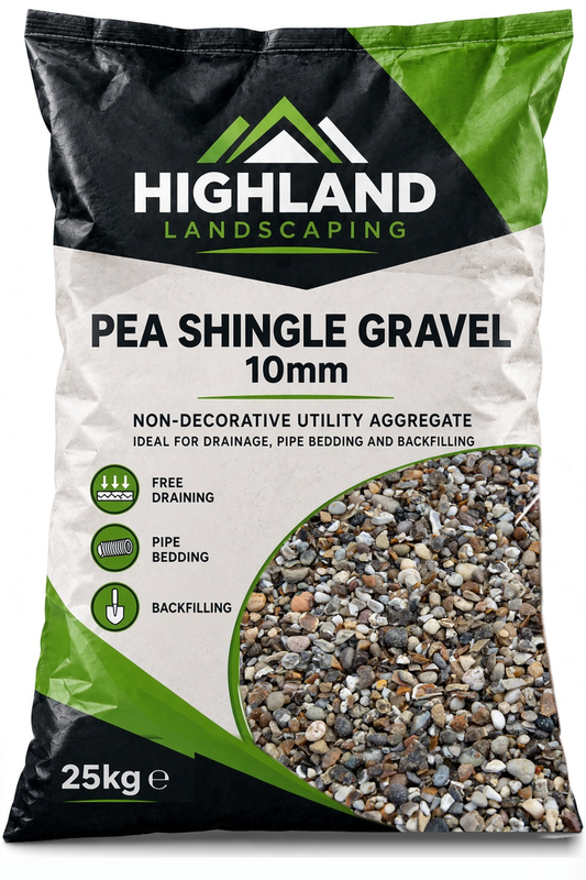 HL 10mm Pea Shingle 25kg