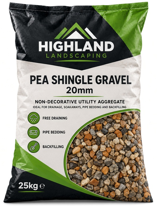 HL 20mm Pea Shingle 25kg