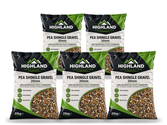HL 20mm Pea Shingle 25kg x5
