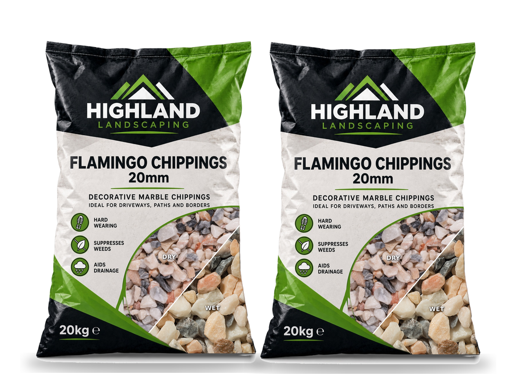 HL Flamingo Chippings 20mm 20kg x2