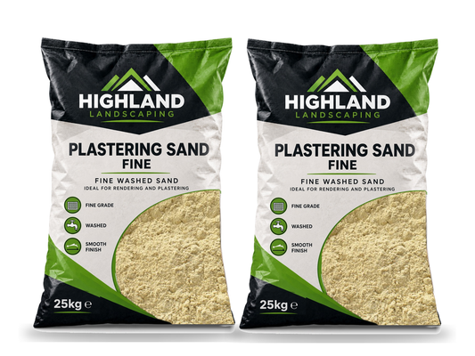 HL Plastering Sand 25kg x2