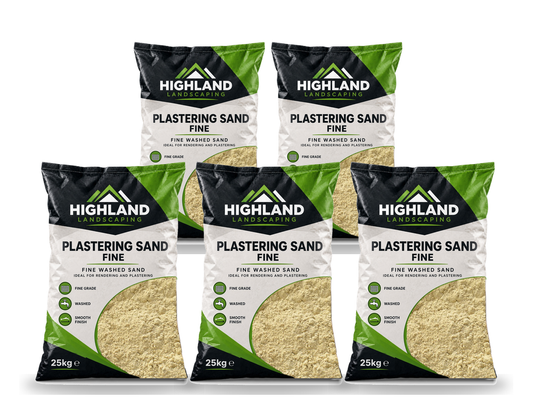 HL Plastering Sand 25kg x5