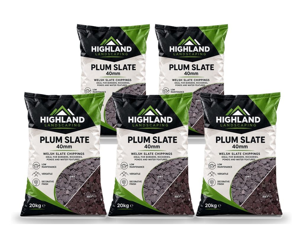 HL Plum Slate 40mm 20kg x5