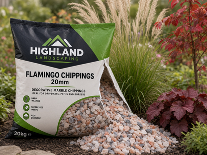HL Flamingo Chippings 20mm 20kg lifestyle