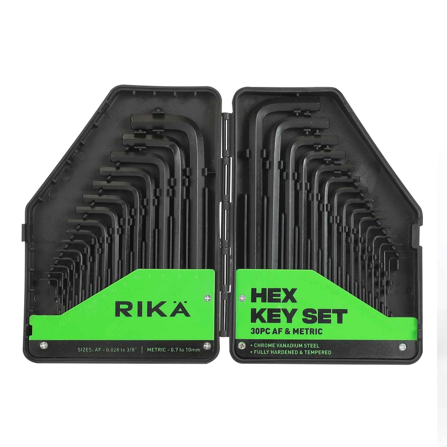 Rikä 30pc Metric and Imperial Hex Key Set