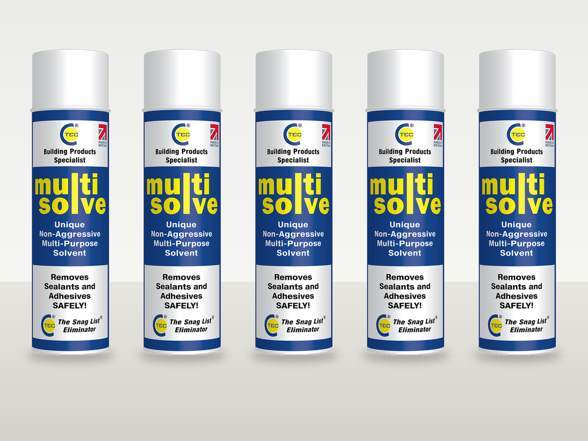 CT1 Multisolve Multi-Purpose Solvent – Pack of 5 × 500ml