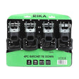 Rikä 4pc Ratchet Tie Down
