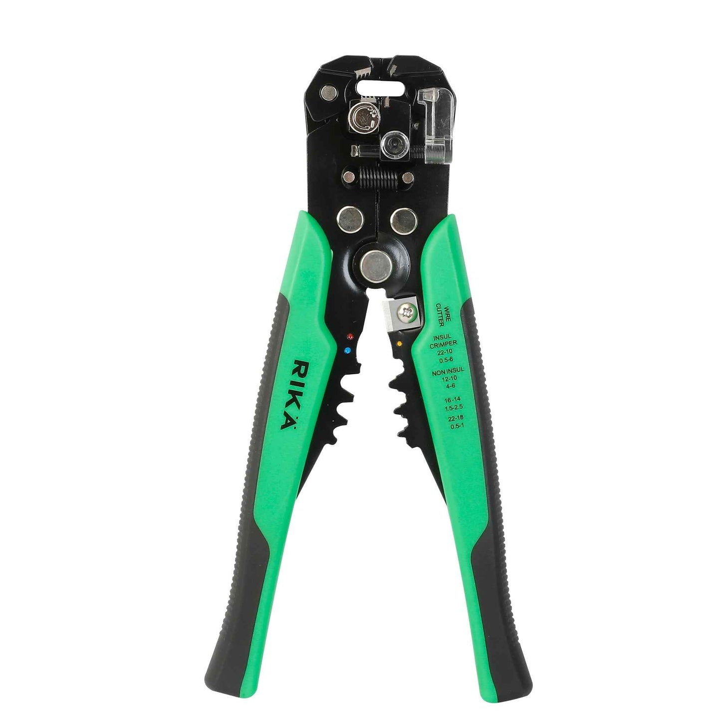 Rikä 3 in 1 Wire Stripper, Cutter and Crimper 8" (200mm)