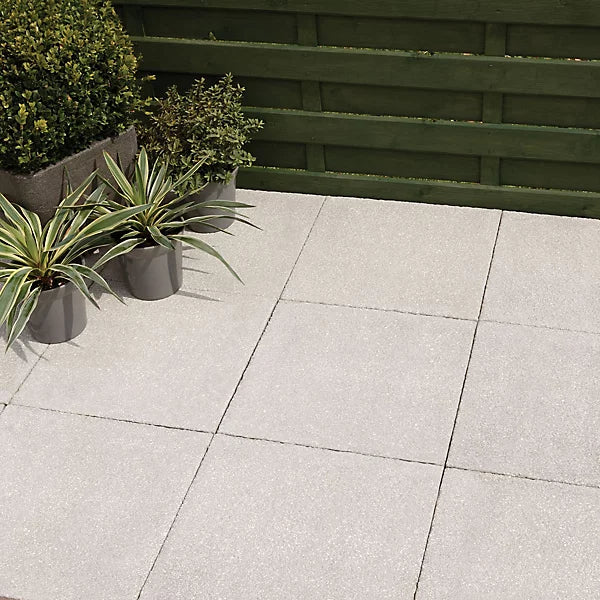 40 X Textured Slabs 450x450 Light Grey 8.1m²