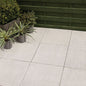 40 X Textured Slabs 450x450 Light Grey 8.1m²