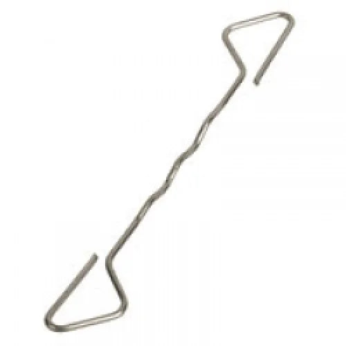 Pack of 250 stainless steel 225mm Wall Ties, 76mm to 100mm Cavity Width