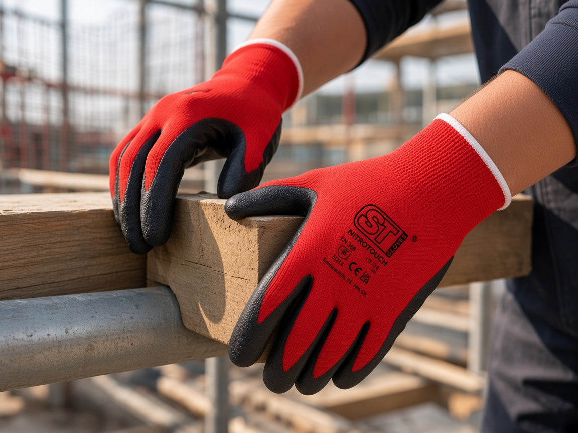 Nitrotouch gloves lifestyle timber